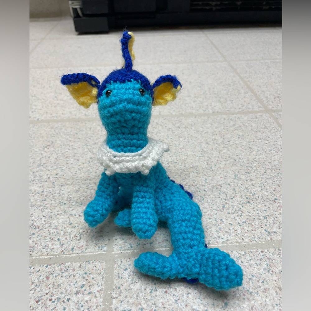 Pokémon handmade crochet Vaporeon